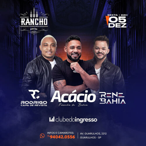 05/12 - A partir das 22h