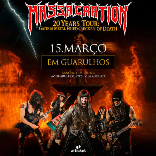 15/03 - A partir das 21h